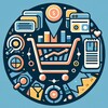 Логотип телеграм канала @product_ecommerce — Продуктовая ось e-commerce