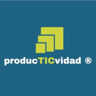 Logotipo del canal de telegramas producticvidad - producTICvidad® 📲📈