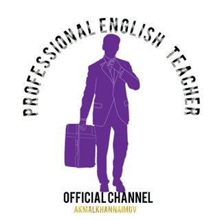 Telegram kanalining logotibi professional_english_teacher — Professional English Teacher | Official Channel
