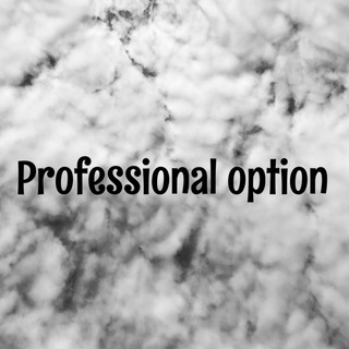 Logo saluran telegram professional_optionn — PROFESSIONAL OPTION |