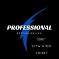 Logo saluran telegram professional1xbet — 𝑷𝑹𝑶𝑭𝑬𝑺𝑺𝑰𝑶𝑵𝑨𝑳 💸
