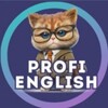 Логотип телеграм канала @profienglish_msk — ProfiEnglish