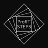 Логотип телеграм канала @profit_steps — ProfIT STEPS