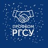 Логотип телеграм канала @profrgsu — Профком РГСУ
