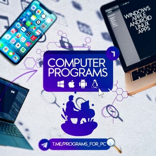 Telegram kanalining logotibi programs_for_pc — COMPUTER PROGRAMS