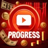 Логотип телеграм канала @progressyoutube — Progress - Дорога славы📈