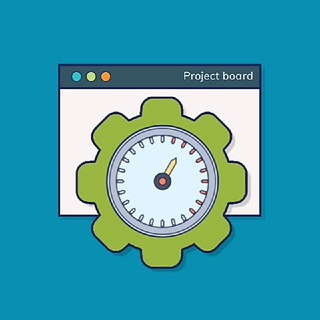 Logo saluran telegram project_board — Project Board