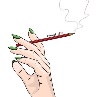 Логотип телеграм канала @prokoffart — Иллюстратор, Дизайнер, Художник