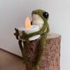 Логотип телеграм канала @prolyagushek — ПРО лягушек 🐸🌿 вязаные лягушки из Pinterest