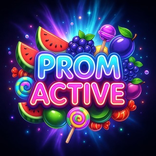 Логотип телеграм -каналу prom_active — PROM - ACTIVE 🎁🎰🇺🇦