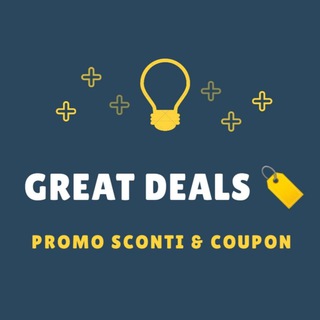 Logo del canale telegramma promo_sconti_coupon - 💡Great Deals 💻📱- Promo Sconti e Coupon🏷💰
