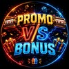 Логотип телеграм -каналу promo_vs_bonus — 🎰 PROMO V/S BONUS 🎁