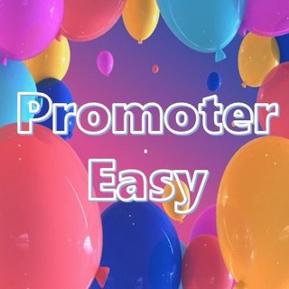 Logo of telegram channel promoter_easy — Promoter Easy