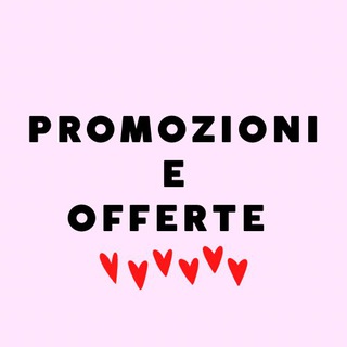 Logo del canale telegramma promozionipertutti - Promozioni e offerte 💗🛍️