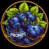 Логотип телеграм канала @promptberry — PromptBerry Studio | ИИ промты и арт 🫐