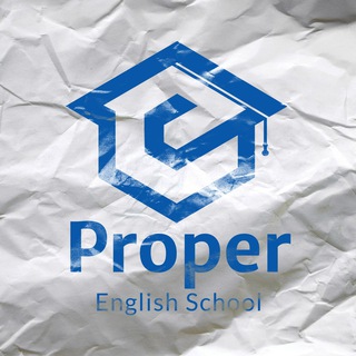 Telegram kanalining logotibi properenglishschool — Proper English School