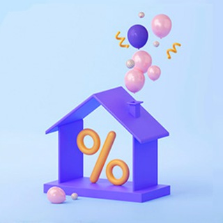 Логотип телеграм канала @property_discounts — Скидки на недвижимость