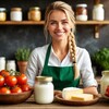 Логотип телеграм канала @prosto_produkty — ПРОСТО ПРОДУКТЫ 🏡 Фермер центр на Мичурина, 58к1
