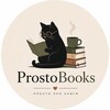 Логотип телеграм -каналу prostobooks1 — PROSTO•BOOKS🍷📕🖤