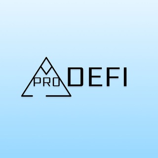 Логотип телеграм канала @prostodefi — pro DeFi и не только