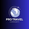 Логотип телеграм канала @protravelfv — PRO TRAVEL