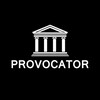 Логотип телеграм -каналу provocator_theater — PROVOCATOR 🎭