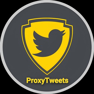 لوگوی کانال تلگرام proxytweets — Proxy | پروکسی | توییت