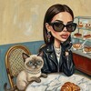 Логотип телеграм канала @prpltzz — иришкины мыслишки