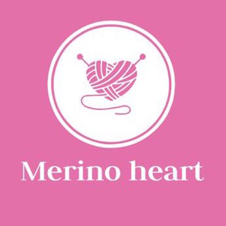 Логотип телеграм канала @pryazha_natasha — Пряжа Merino heart (Мерино Харт)❤️Ставрополь