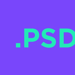 Логотип телеграм канала @psd_eu — PSD | Дизайн-пространство