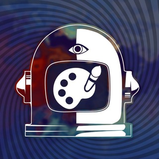 Logotipo del canal de telegramas psic0art - Artistas y Escritores Psic0nautas 🎨🖌️