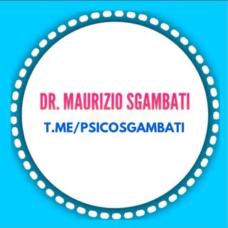Logo del canale telegramma psicosgambati - Dr. Maurizio Sgambati
