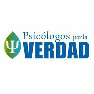 Logotipo del canal de telegramas psicverdchannel - PSICOLOGOS POR LA VERDAD