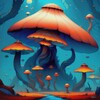 Telegram channel Psilocybin DMT Psychedelic logo