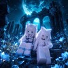Логотип телеграм канала @psiwhsiwlalm — DINKA & Melvis