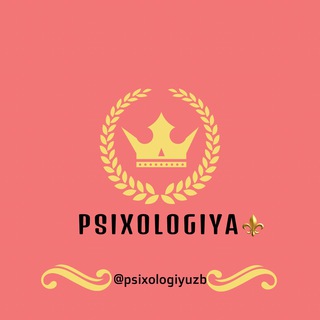 Telegram kanalining logotibi psixologiyuzb — PSIXOLOGIYA ⚜️