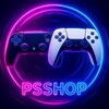 Логотип телеграм канала @psshopgo — PS SHOP • ИГРЫ НА PS4 • PS5
