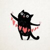Логотип телеграм канала @psy_kotik — Заботливый котик 🐱