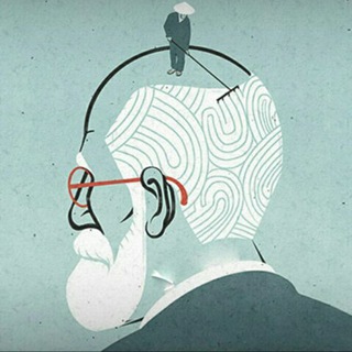 Логотип телеграм канала @psychology_for_all — Дедушка Фрейд