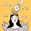 Логотип телеграм канала @psychorost — возможно всё | личностный рост