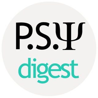 Логотип телеграм канала @psydigestivus — PSYdigest | Психологический дайджест