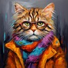 Логотип телеграм канала @psys_cat — Кот психолога
