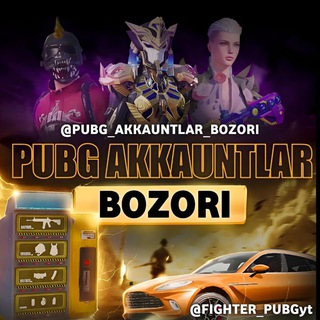 Telegram kanalining logotibi pubg_akkauntlar_bozori — PUBG AKAUNTLAR BOZORI