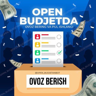 Logo saluran telegram pubg_yangiliklar_24_7 — Open budjet | Mening Yoʼlim