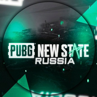 Логотип телеграм канала @pubgnsrussia — NEW STATE MOBILE
