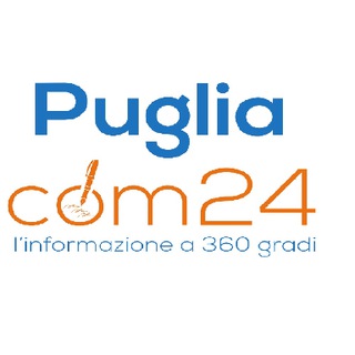 Logo del canale telegramma pugliacom24 - PugliaCom24.it