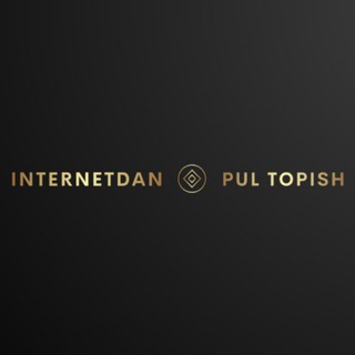Telegram kanalining logotibi pul_topish_sirlarini_urganamiz — INTERNETDAGN PUL TOPISH