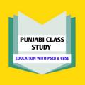 Telegram channel PUNJABI CLASS STUDY logo