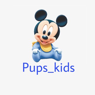 Логотип телеграм канала @pups_kids_uz — Pups_kids_uz