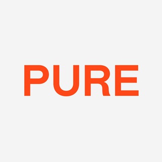 Логотип телеграм канала @purebeautyhub — PURE BEAUTY